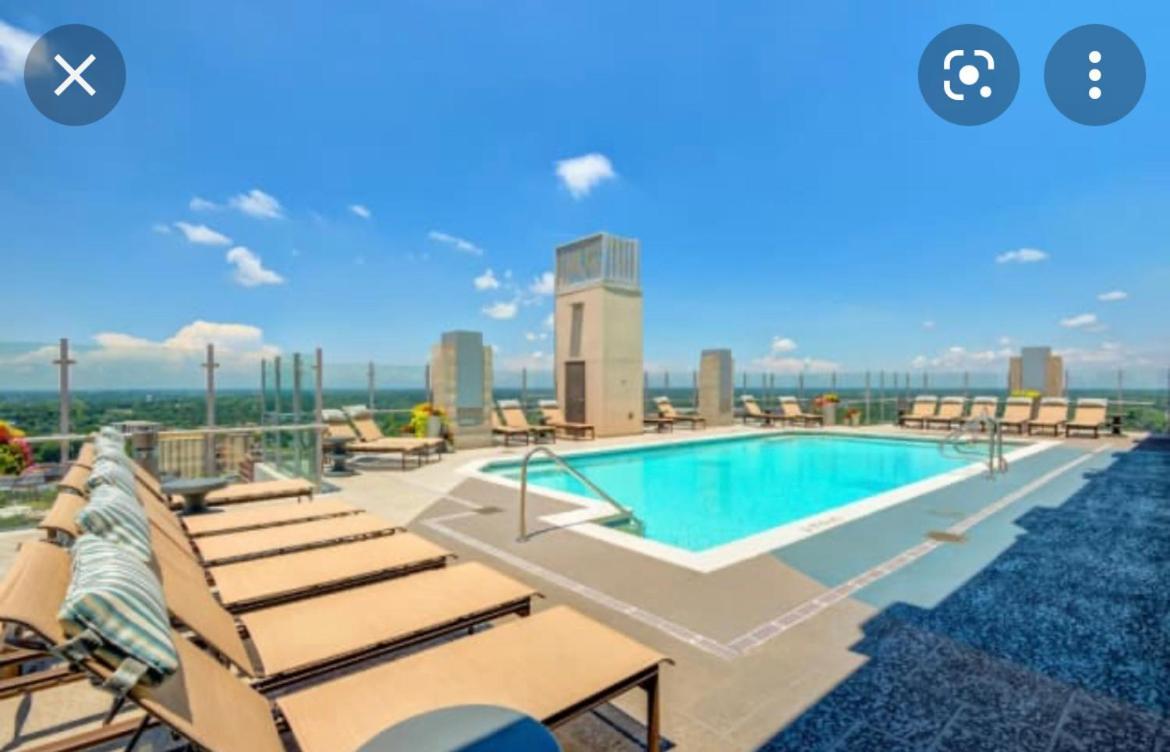Luxurious 1Br Uptown Highrise/ Balcony With City View! Charlotte Exterior foto